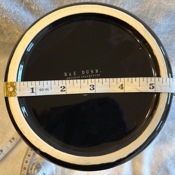 RAE DUNN | Black and Orange "Resting Bark Face" Canister - Picture 7 of 9